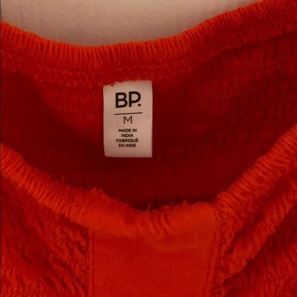 Red off the shoulder top - Picture 3 of 3